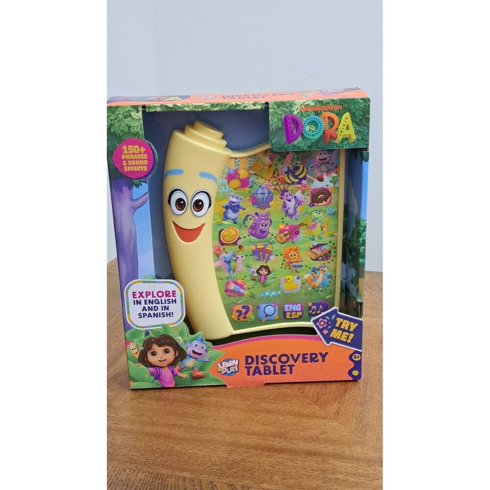 Dora Learn & Play Discovery Tablet By Nickelodeon New In Original